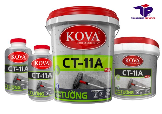 Sử dụng chất chống thấm CT-11A